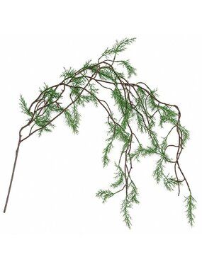 Artificial Greenery Garland Branch, Cascading Faux Vine for Mantel, Shelf, Wall